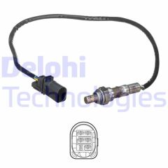 DELPHI ES21145-12B1 OKSİJEN SENSÖRÜ FIAT DOBLO 10> LINEA 09> FIORINO 09> 500 07> 1.3D MTJ 610mm