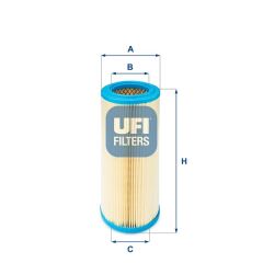 UFI 2736700 HAVA FİLTRESİ DOBLO 1.6 16V-1.9D-1.9JTD 01-