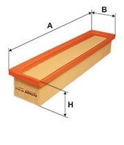FILTRON FILT AP 134/8 CLIO III /MODUS/TWINGO HAVA FILTRESI UZUN TIP
