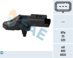 FAE 15108 EMME MANİFOLDU BASINÇ SENSÖRÜ FORD-PEUGEOT-CİTROEN-FİAT-LAND ROVER 07> 2.2 TDCİ