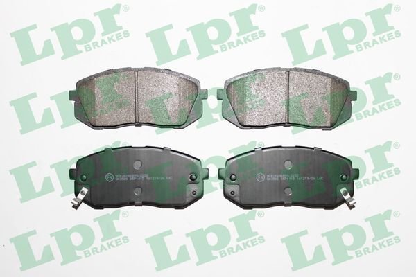 LPR 05P1415 ÖN FREN BALATA HYUNDAI İX35 2.0L D4HA CRDİ dizel 136hp 10-15 / KIA SPORTAGE 2.0L D4EA D4HA dizel 06-15