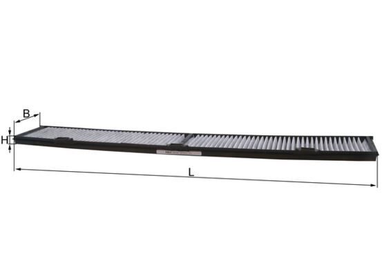 MAHLE LAK248 POLEN FILTRESI BMW E81 E87 E88 E90 E93 E84 KARBONLU