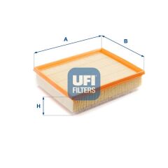 UFI 3037400 HAVA FİLTRESİ LGN III 1.5 DCI K9K 780 10/07 >-LGN III 2.0 DCI M9R 10/07 >