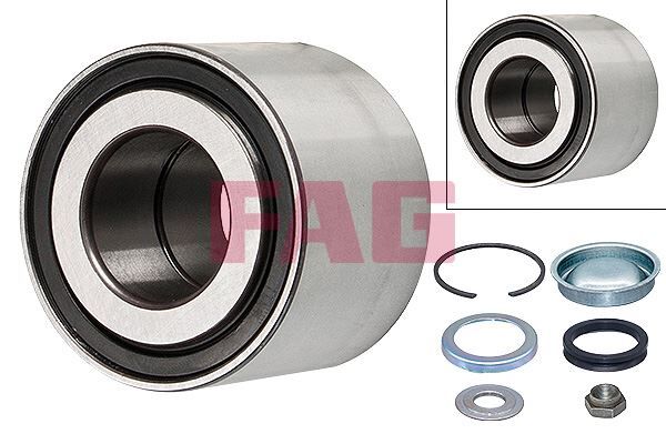 FAG 713650070 ARKA TEKER RULMANI KİT P106 II 96> P206 98> P306 94> C2 03> C3 02> 96> SAXO-XSARA 25x52x37