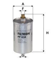 FILTRON FILT PP 834 W124-126-140 YAKIT FILTRESI BÜYÜK TIP
