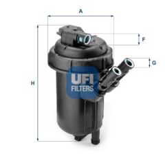 UFI 5511400 YAKIT FİLTRESİ CORSA C-COMBO-MERIVA 1.3 CDTI 16V OE