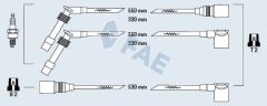 FAE 85087 BUJİ KABLOSU TAKIMI ASTRA F 91>98 VECTRA A 88>95 1.8-2.0İ 18SV-C18NZ-20NE-C20NE VECTRA B 1.6 16LZ2