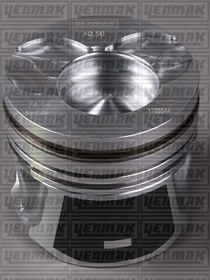YENMAK 31-03460-051 PİSTON SEGMAN FIESTA/FUSION/BIBPER/MEMO/C2/C3/206/307 1.4 TDCİ/HDİ 68 PS DV4 EURO 4 0.50 -0.20 KI SA ÇAP: 73.7 MM