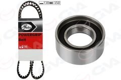 GVA 59T2310G EKSANTRİK GERGİ KİTİ SLX-TMPR 1.6- TİPO-UNO-PALIO 1.4 GATES KAYIŞ