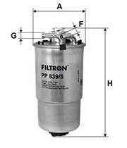 FILTRON FILT PP 839/5 POLO-CORDOBA-FABIA YAKIT FILTRESI H129WK - KL157/1D
