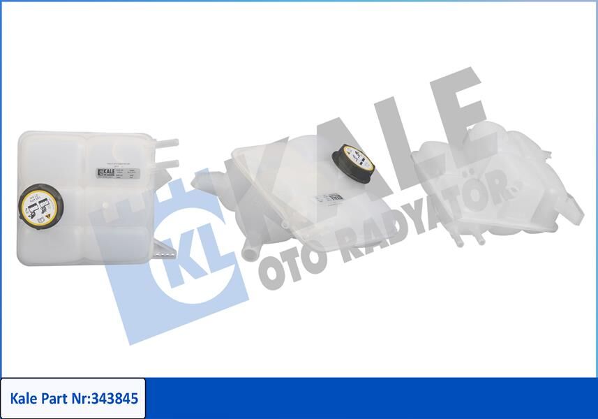KALE 343845 RADYATÖR YEDEK SU DEPOSU FORD FOCUS-CMAX 04> 1.6 BENZİNLİ KAPAKLI KAPAKLI
