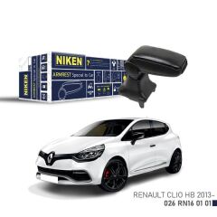 NIKEN 026RN160101 ARACA ÖZEL KOL DAYAMA SİYAH RENAULT CLIO HB 13 >