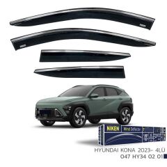 NIKEN 047HY340201 KROMLU CAM RÜZGARLIĞI HYUNDAI KONA 2023- 4LÜ