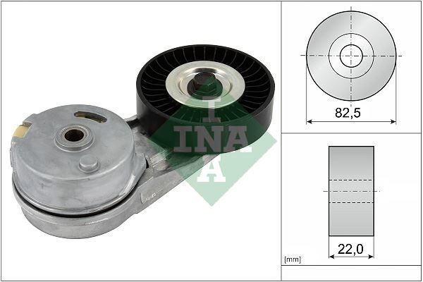 INA 534012430 ALTERNATÖR GERGİ RULMANI KÜTÜKLÜ ASTRA G 02-05 - VECTRA B 00-03 -VECTRA C-ZAFIRA 2.0 16V-2.2 16V