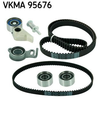 SKF VKMA95676 TRİGER KAYIŞ SETİ EKSANTRİK SETİ MITSUBISHI L200 2.5L 4D56T DI-D CR 4X2 4X4 KA4T KB4T 07-14 2 KAYIŞ 4 RULMAN 154x254 099x190