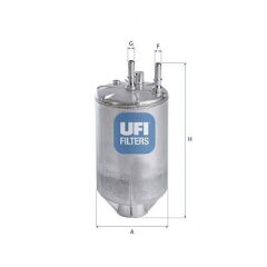 UFI 3195901 YAKIT FİLTRESİ CRAFTER MANN TGE 2.0 TDI 2016 > DAUA-DAUB-DASA-DAVA