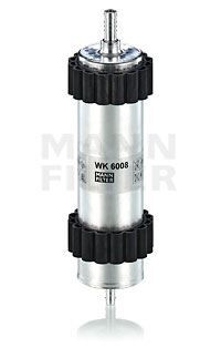 MANN WK6008 YAKIT FİLTRESİ AUDI A7 4GA/GF 3.0 TDI 245HP 10/10-