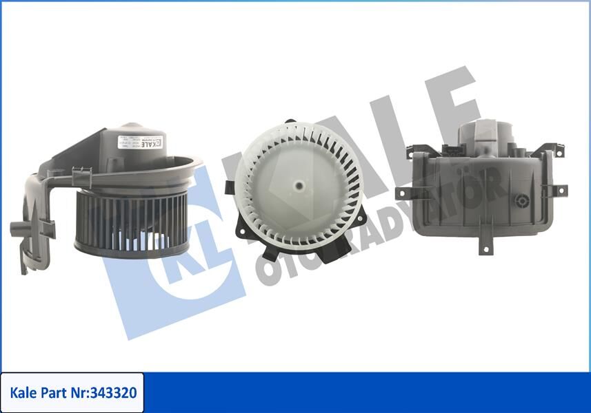 KALE 343320 KALORİFER MOTORU 12V SEAT AROSA-CORDOBA-IBIZA II-INCA-VW CADDY II-GOLF III-POLO-POLO CLASSIC-VENTO