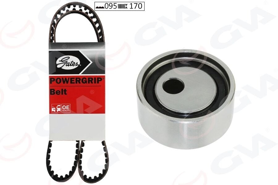 GVA 59T1411 EKSANTRİK GERGİ KİTİ RENAULT CLIO I 90>98 R19 88>95 MEGANE I 96>99 095x170 1.2-1.4-1.6