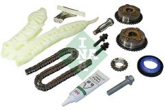 INA 559010440 EKSANTRİK ZİNCİR SETİ OPEL GRANDLAND PEUGEOT P207-P208-P308-P508-P3008-P5008-RZC-PARTNER CITROEN BER LINGO-C3-C4-C5-DS3-DS4-DS5 1.6 THP-VTI BMW N13 F20 F30 MINI R55 R56 R57 R58 R59 R60 KEÇELİ
