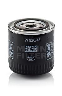 MANN W920.45 x YAĞ FİLTRESİ MONDEO 2.5 94-07 -MAVERICK 3.0 01 > CHRYSLER 300C 2.7 07-12