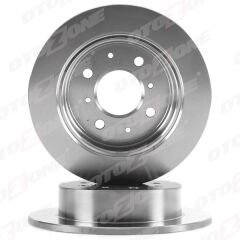 ARKA FREN DİSKİ DOLU TİP HONDA CIVIC SI 1.6L D16A9 EH9 kasa 92-95 / 1.6L B16A2 VTEC 160hp EK ka sa 96-98 / CITY 1.4L L13A GE4 kasa 05-> / JAZZ 1.4L L13A GD1 kasa 02-07 239 çap x 4 bijon - A