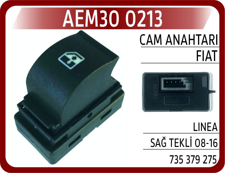 AEM30 0213 CAM ANAHTARI FIAT LINEA SAĞ 08-16