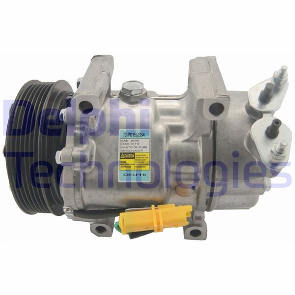 DELPHI TSP0159334 KLİMA KOMPRESÖRÜ BERLINGO-PARTNER 1.4-1.6 16V 96 >C2 1.4-1.6-1.6 HDİ 03 > 119mm