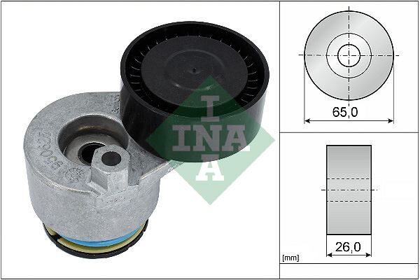 INA 534014130 ALTERNATÖR GERGİ RULMANI KÜTÜKLÜ CLIO II 01>06 MEGANE II 02>08 KANGOO 01> 1.4 K4J 1.5 DCI K9K 1.6 K4M