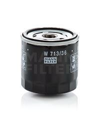 MANN W713.36 YAĞ FİLTRESİ MAZDA BT50 UN FORD RANGER ET 07-11 2.5/3.0 TDCİ
