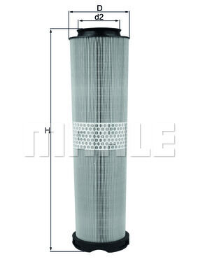MAHLE LX816.6 HAVA FILTRESI MERCEDES E-CLASS OM646 W211 S211