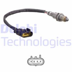 DELPHI ES21201-12B1 OKSİJEN SENSÖRÜ KATALİZÖR GİRİŞ FIAT DOBLO 10> EGEA 16> 500L 1.4 356SXA1B