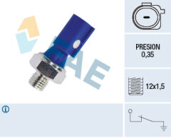 FAE 12841 YAG BASINC MUSURU MERCEDES W169 W245 . SMART FORTWO Coupe 451 09>