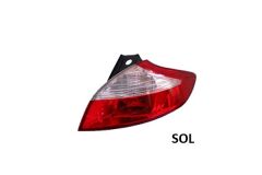 PLEKSAN 3407 STOP LAMBASI SOL RENAULT MEGANE III 09> HB SİYAH