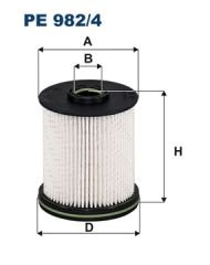 FILTRON FILT PE 982/4 ASTRA K YAKIT FILTRESI