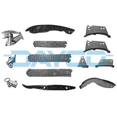DAYCO KTC1045 EKSANTRİK ZİNCİR SETİ HYUNDAI STAREX 2.5L D4CB 02-08 / H1 2.5L D4CB CRDI 08-> / H100 2.5L D4CB 140h p KAMYONET 06-09 / KIA SORENTO 2.5L D4CB 140hp 170hp 06-> 13 Parça
