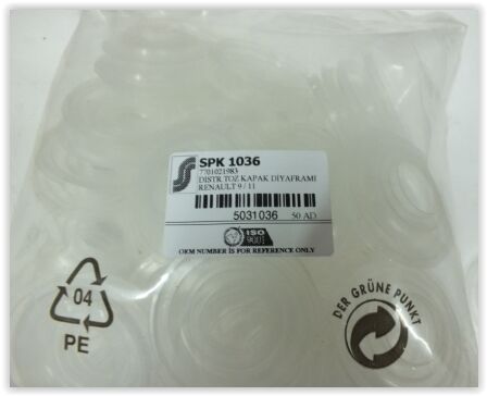 SPK 1036 DİSTRİBÜTÖR TOZ KAPAK DİYAFRAMI R9-R11