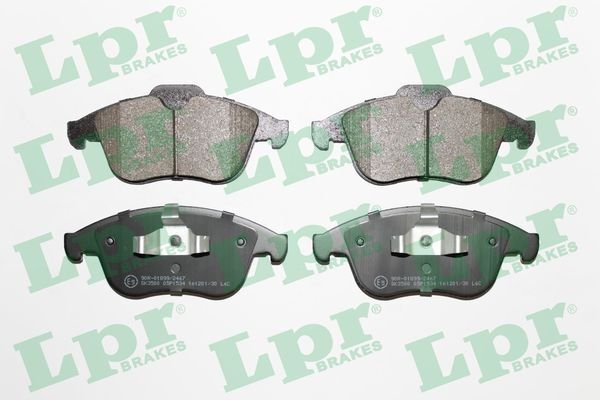 LPR 05P1534 ÖN FREN BALATASI RENAULT GRAND SC NIC III 09>16 LAGUNA III 07>15 MEGANE III 09>15