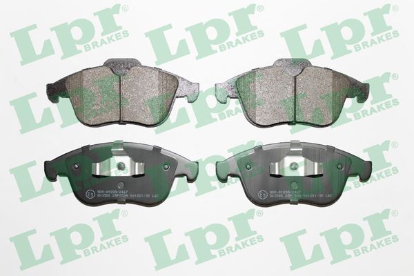 LPR 05P1534 ÖN FREN BALATASI RENAULT GRAND SC NIC III 09>16 LAGUNA III 07>15 MEGANE III 09>15