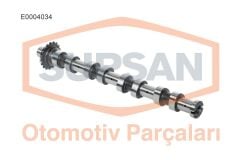 SUPSAN E0004034 EKSANTRİK MİLİ EGSOZ PARTNER-BERLINGO-P206-P207-P307-P308-P3008-P407-P5008-C2-C3-C4-C5-JUMPY FIESTA 02>08-FOCUS II 04>11- FUSION 04>14-VOLVO S40-S80-V50-V70 1.6 16V HDI TDCI