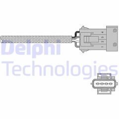 DELPHI ES20258-12B1 OKSİJEN SENSÖRÜ P206-P306-P307-P406-P407-PARTNER-BERLINGO-C2-C3-C5-SAXO-XSARA 1.4-1.6-1.8 16V 98-05