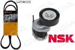 GVA 59A7508 ALTERNATÖR GERGİ KİTİ KÜTÜKLÜ CADDY III 10>GOLF V-VI 07>PASSAT 05>1.6-2.0 TDİ 534016410