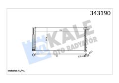 KALE 343190 KLİMA KONDENSERİ PORSCHE PANAMERA AL-AL
