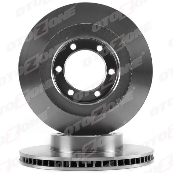 OTOZONE BD9103 ÖN FREN DİSKİ HAVA KANALLI TOYOTA LAND CRUISER 3.0L 1KZ-TE 1KD-FTV KZJ120 KDJ120 03-09 338 çap x 6 bijon - Adet disk fiyatıdır