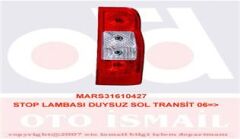 MARS 610427 STOP LAMBASI SOL TRANSİT V348-V347 06>14 DUYSUZ