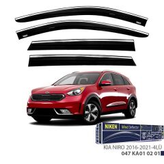 NIKEN 047KA010201 KROMLU CAM RÜZGARLIĞI KIA NIRO 2016-2021 4LÜ