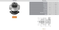 ZEN 1072 MARS DISLISI 9 DIS CITROEN JUMPER / FIAT DUCATO / PEUGEOT BOXER 2.5 TD