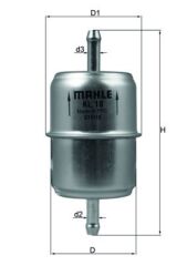 MAHLE KL18OF YAKIT FILTRESI MERCEDES M102 190 W201 W123 W124 W460