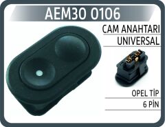 AEM30 0106 CAM ANAHTARI UNIVERSAL OPEL TİP 6 PİN