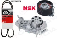 GVA 59WPK1425G DEVİRDAİMLİ EKSANTRİK GERGİ KİTİ 095x234 RENAULT CLIO II 98>05 CLIO III 05>12 CLIO IV 12>19